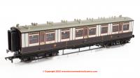 39-870 Bachmann LNWR 50ft Arc Roof Third Corridor Coach number 2358 - LNWR Dark Claret & White